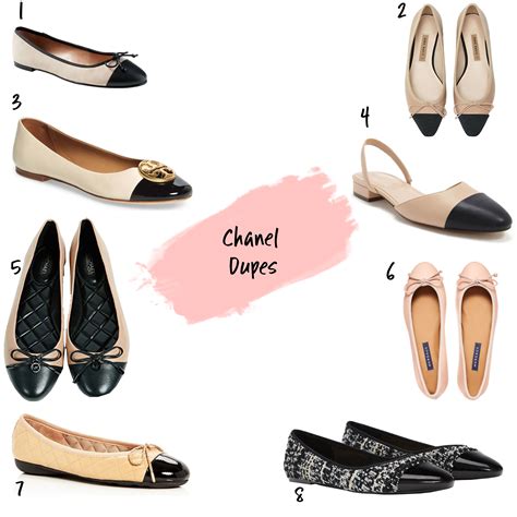 chanel cap toe dupes|chanel cap toe ballet flats.